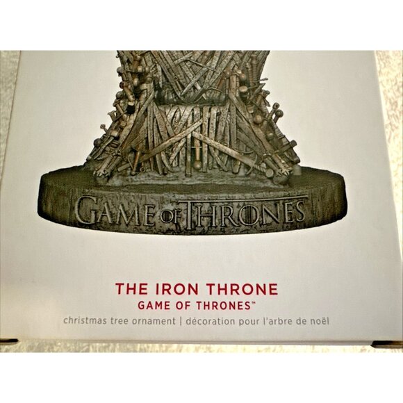Hallmark Keepsake Ornament The Iron Throne Game of Thrones Plays Music BRAND NEW - Picture 2 of 5